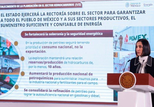 Sheinbaum presenta r&eacute;gimen fiscal para Pemex con el Derecho Petrolero para Bienestar