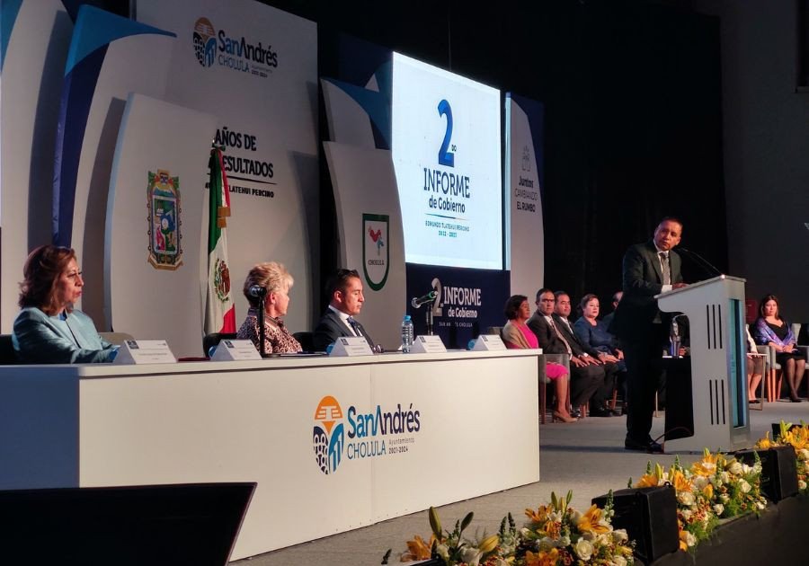 Llevamos dos años cambiando el rumbo de San Andrés Cholula: Edmundo Tlatehui