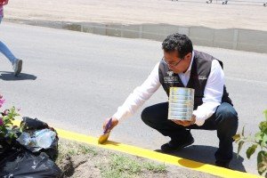 Participa diputado Pável Gaspar en faena comunitaria en Izúcar de Matamoros