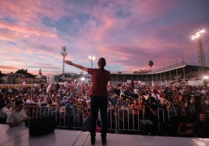 La 4T es la única opción que le da futuro con bienestar a México: Claudia Sheinbaum