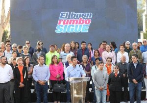 Cumple Eduardo Rivera 600 d&iacute;as de trabajo en Puebla capital