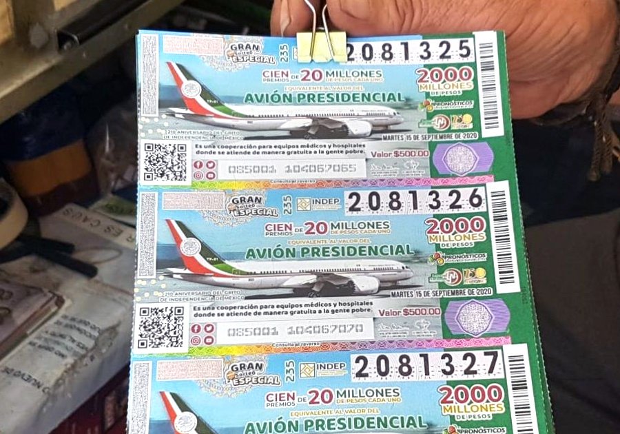 Vender&aacute;n cachitos para la rifa del avi&oacute;n en San L&aacute;zaro