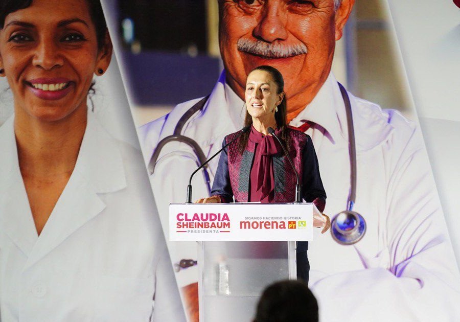 Vamos a impulsar el mejor sistema de salud p&uacute;blica para el bienestar&rdquo;: Claudia Sheinbaum