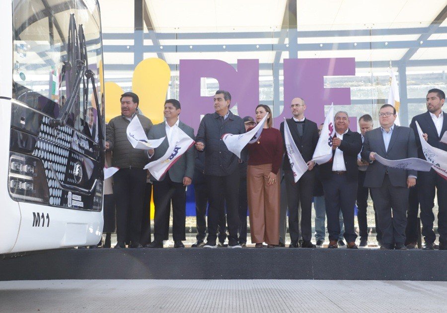 Sergio Salom&oacute;n inaugura la L&iacute;nea 4 en Perif&eacute;rico Ecol&oacute;gico