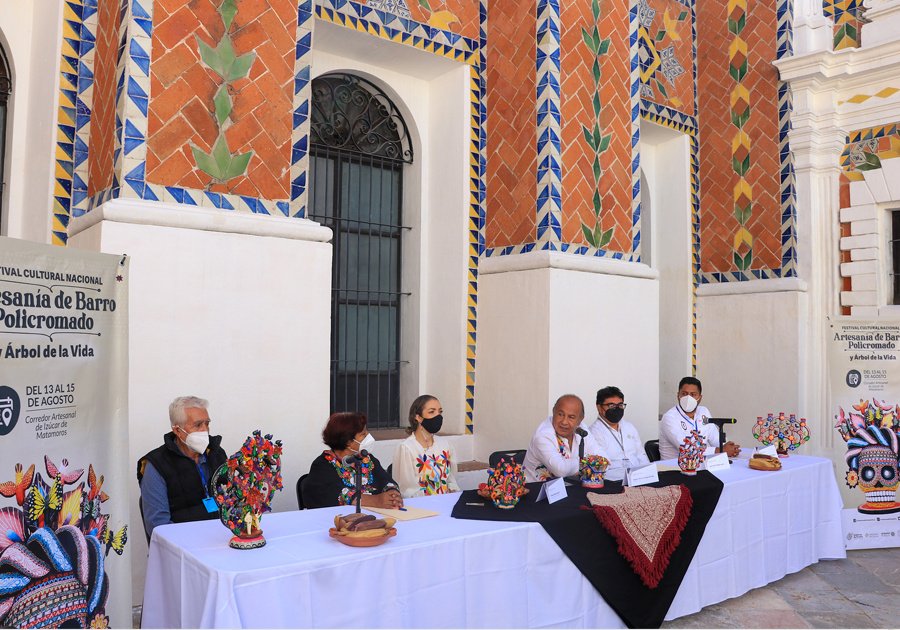 Presenta Cultura &ldquo;Tercer Festival Nacional del Barro Policromado y &Aacute;rbol de la Vida&rdquo;