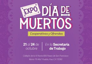 Con expo, gobierno estatal promoverá venta de artículos de temporada de Día de Muertos