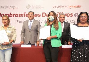Reitera Sergio Salomón trabajo conjunto con magisterio por futuro de las siguientes generaciones