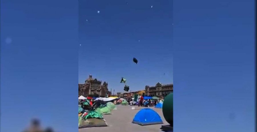 A volar, protesta de FRENAAA