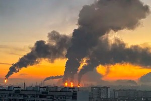 Drones golpean Mosc&uacute; durante elecciones rusas