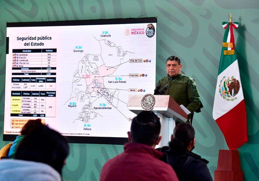 Despliegan Guardia Nacional en municipios sin policías en Zacatecas