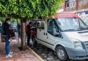 Benefician unidades móviles a 443 personas en tres municipios: SMT