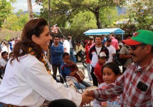 Refrendan Mixteca y Sierra Negra compromiso con 4T: Olivia Salomón