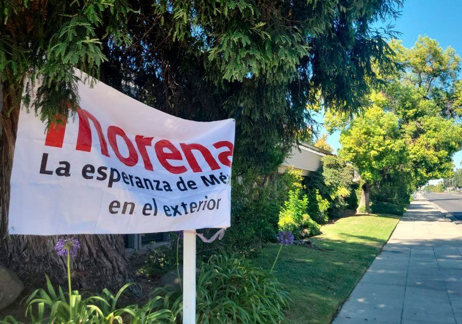 Mexicanos en el exterior participan en elección de delegados de Morena