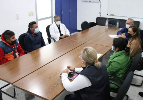 Garantiza Gobierno del Estado atenci&oacute;n integral a heridos de explosi&oacute;n en Techachalco