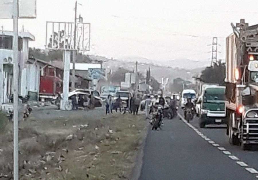 Linchan en Raboso, Izúcar, a presunto ladrón de motos