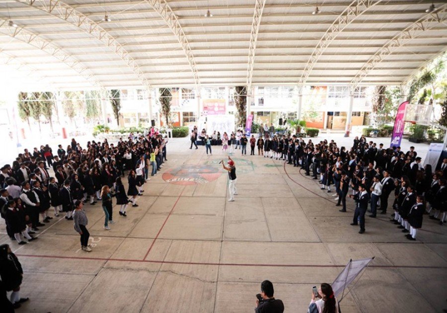 Fortalecen valores y liderazgo en estudiantes de San Andr&eacute;s Cholula