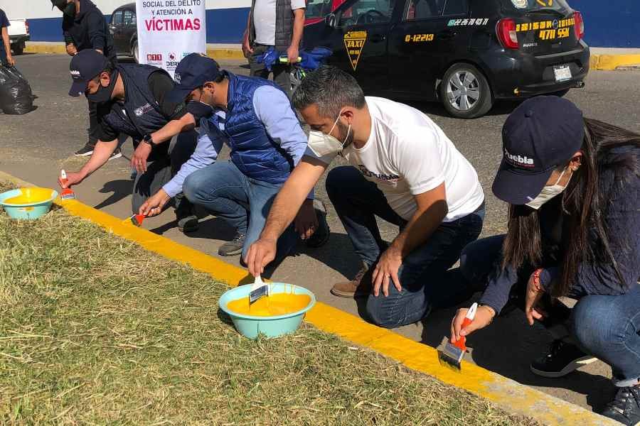 Se suman cadetes a jornadas de proximidad del Ayuntamiento de Puebla