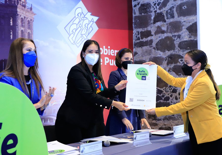 Entrega Turismo sellos Safe Travels a 57 prestadores de servicios