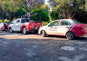 Retiene SMT unidades por transporte irregular en operativos antipirataje