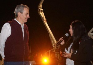 Anuncia Chedraui trabajos de modernización de luminarias en el municipio