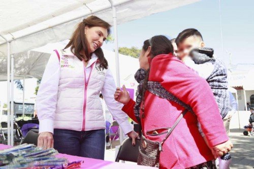 Lleva Marielise Budib programa &ldquo;peque&ntilde;os imparables&rdquo; a San Miguel Espejo