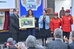 Lotería Nacional y la UNAM conmemoran con Sorteo Superior el 70 Aniversario de la Biblioteca Central