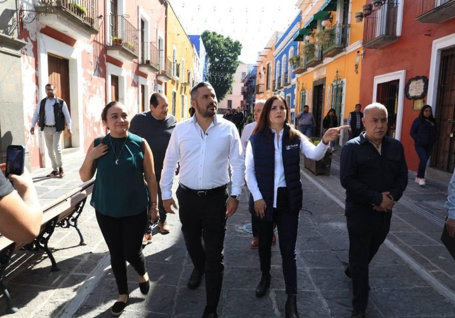Interviene Ayuntamiento de Puebla 17 fachadas del Centro Histórico