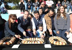 Celebra ERP el Día de Reyes con vecinos de La Margarita