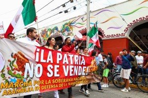 De la mano de Tonantzin Fernández, San Pedro Cholula se suma a la defensa de la soberanía nacional