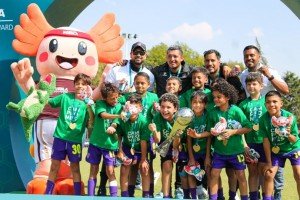 Exitosa clausura del Campeonato Nacional de Fútbol Sub-9 y Sub-11