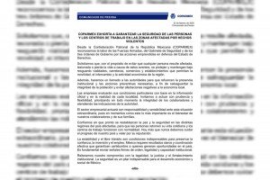 COPARMEX exhorta a garantizar la seguridad en zonas afectadas por hechos violentos