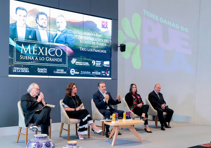Presentan México Suena a lo Grande, espectáculo de tenores de talla internacional