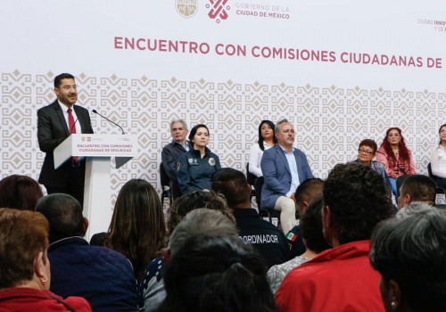 Reconoce Martí Batres aporte de las Comisiones Ciudadanas de Seguridad a la reducción delictiva