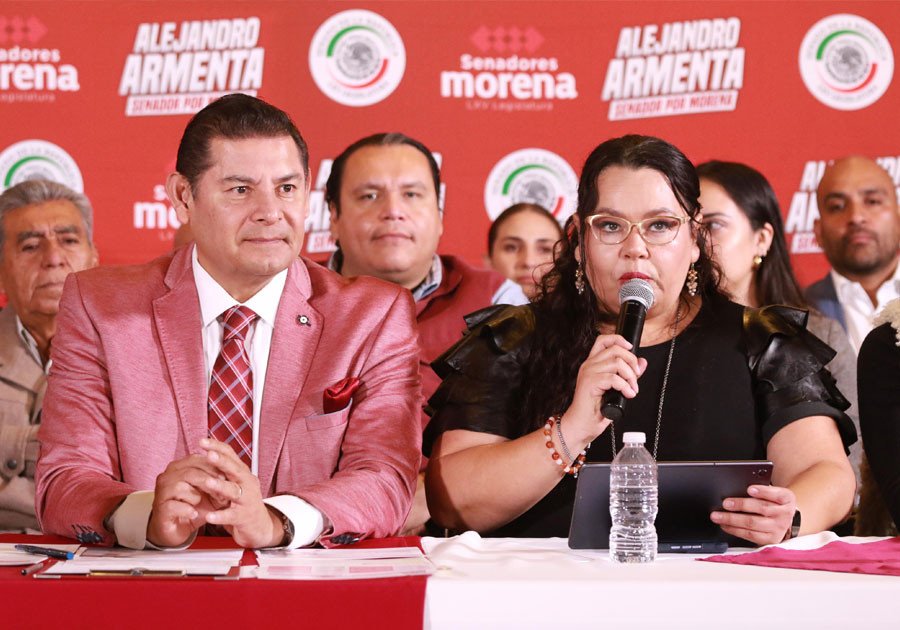 Colectivo de Mujeres reconoce labor solidaria de Armenta y su impulso para sancionar violencia digital