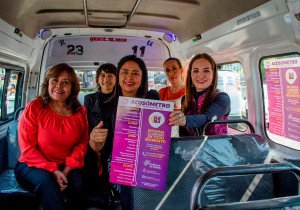 Presentan Movilidad e Igualdad Sustantiva “Acosómetro” en el transporte público