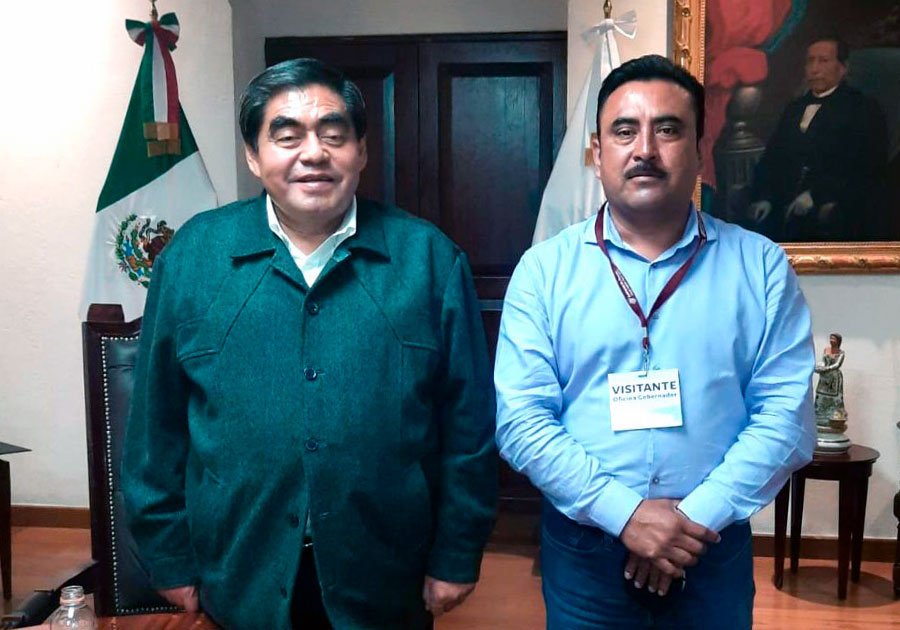 Visita Raúl Marín al gobernador Barbosa