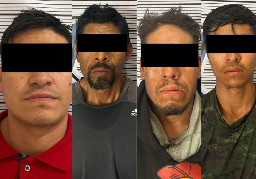 Captura SSP a los "Mounstruos" en Acajete, dedicados al robo de transporte
