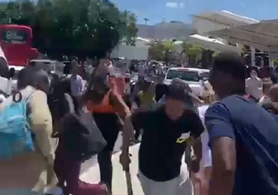 Balacera aeropuerto Cancún 
