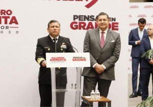 Nombra Armenta al Vicealmirante Francisco Sánchez como secretario de Seguridad