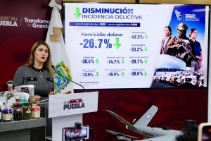 Coordinación entre federación y estado reduce delitos para proteger vidas