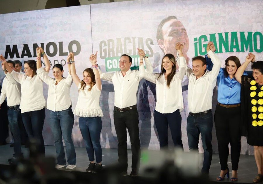 En Coahuila, Manolo Jim&eacute;nez de la alianza PAN-PRI-PRD aventaja para gobernador