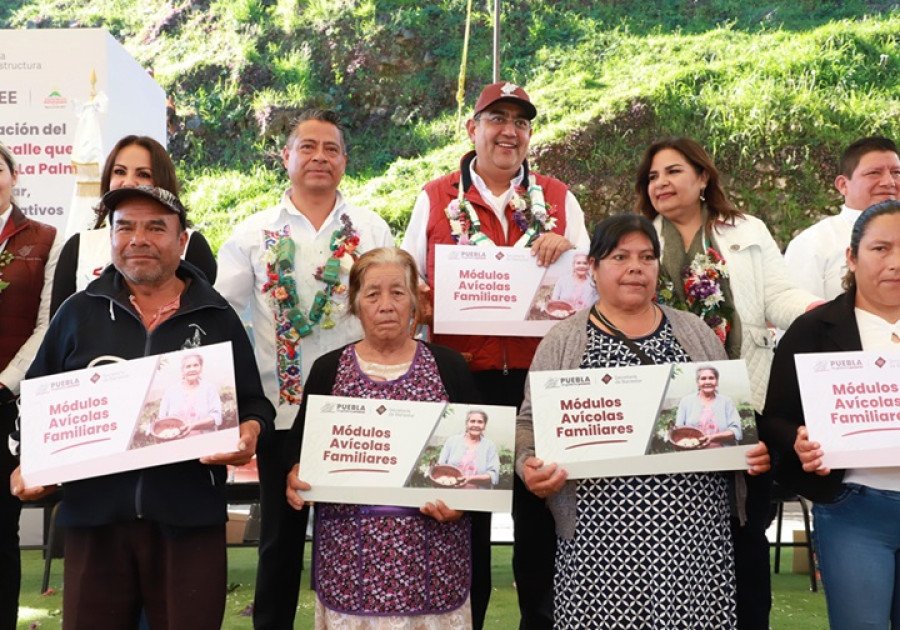 Cuarta transformación, una realidad en 217 municipios de Puebla: Sergio Salomón 
