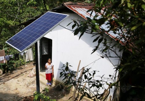 Bienestar paneles solares 