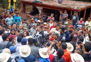 Trabajamos para reponer su patrimonio, restablecer la salud y los accesos. Protegemos su vida”: Armenta