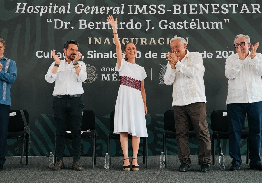 Vamos a seguir apoyando a los hombres y mujeres de Sinaloa: Claudia Sheinbaum