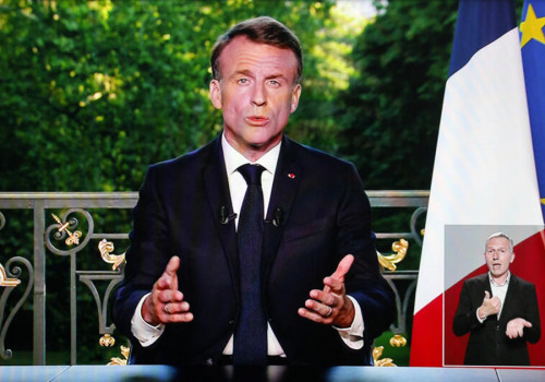 Anuncia Macron disoluci&oacute;n de la Asamblea Nacional