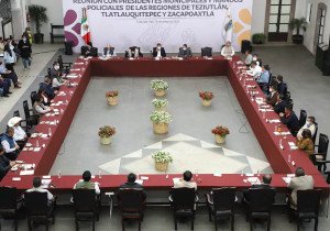 Plantea gobernador estrategia de combate a delincuencia en Sierra Nororiental