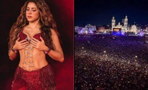 Shakira cierra gira con concierto gratuito en Z&oacute;calo CDMX