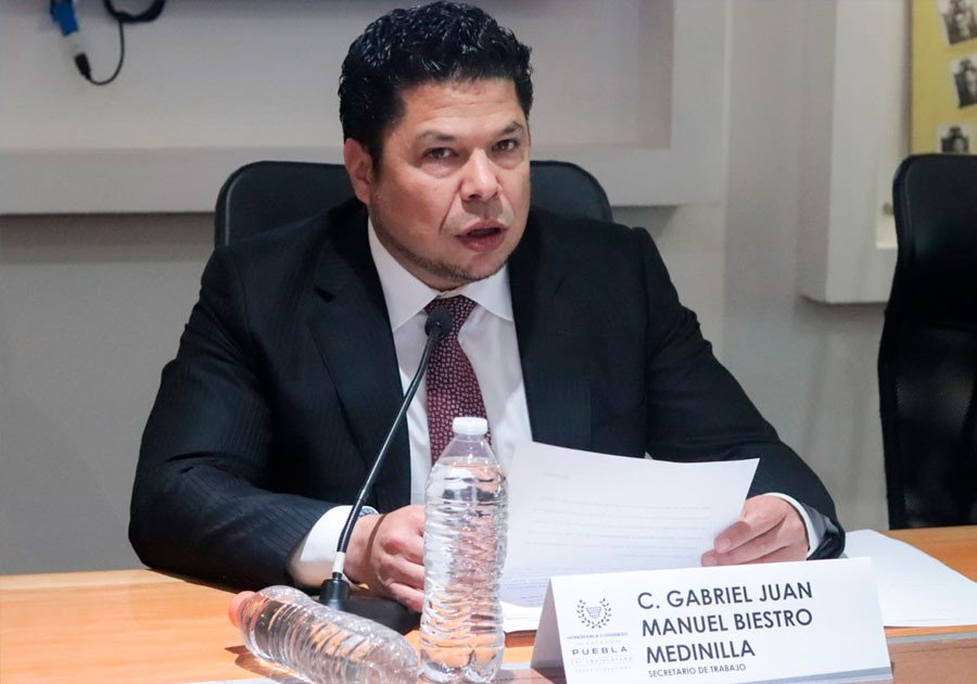 En Puebla crece empleo digno, formal y de calidad: Gabriel Biestro
