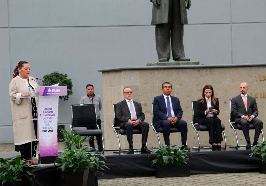 El INE da inicio al inédito proceso electoral del Poder Judicial